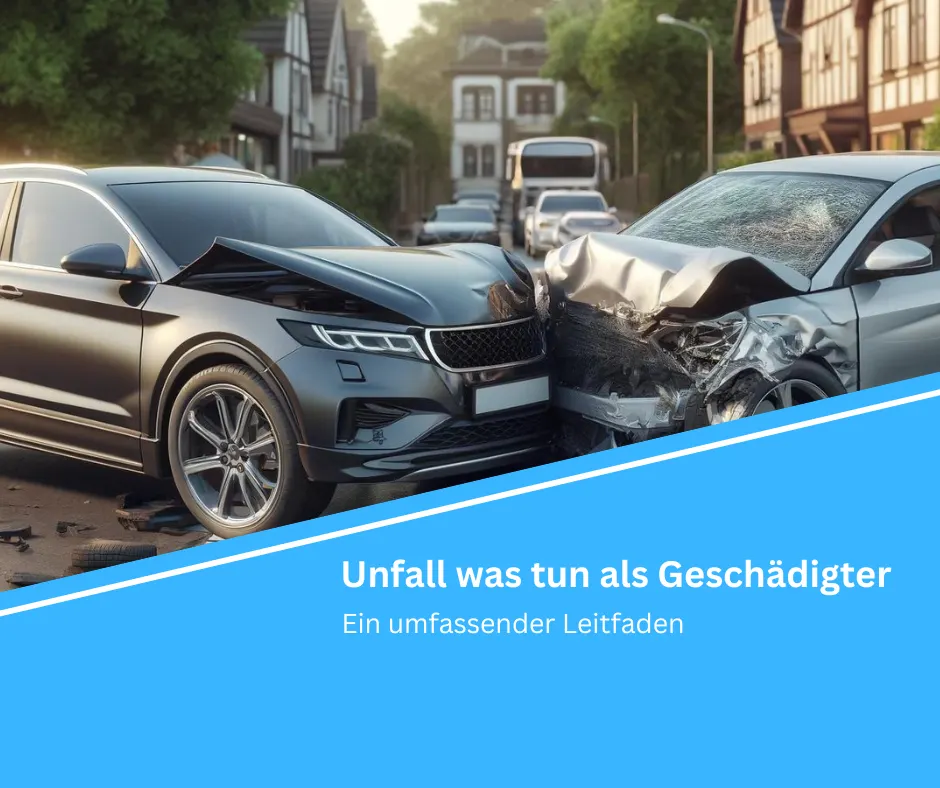 Unfall was tun als Geschädigter? Ein umfassender Leitfaden